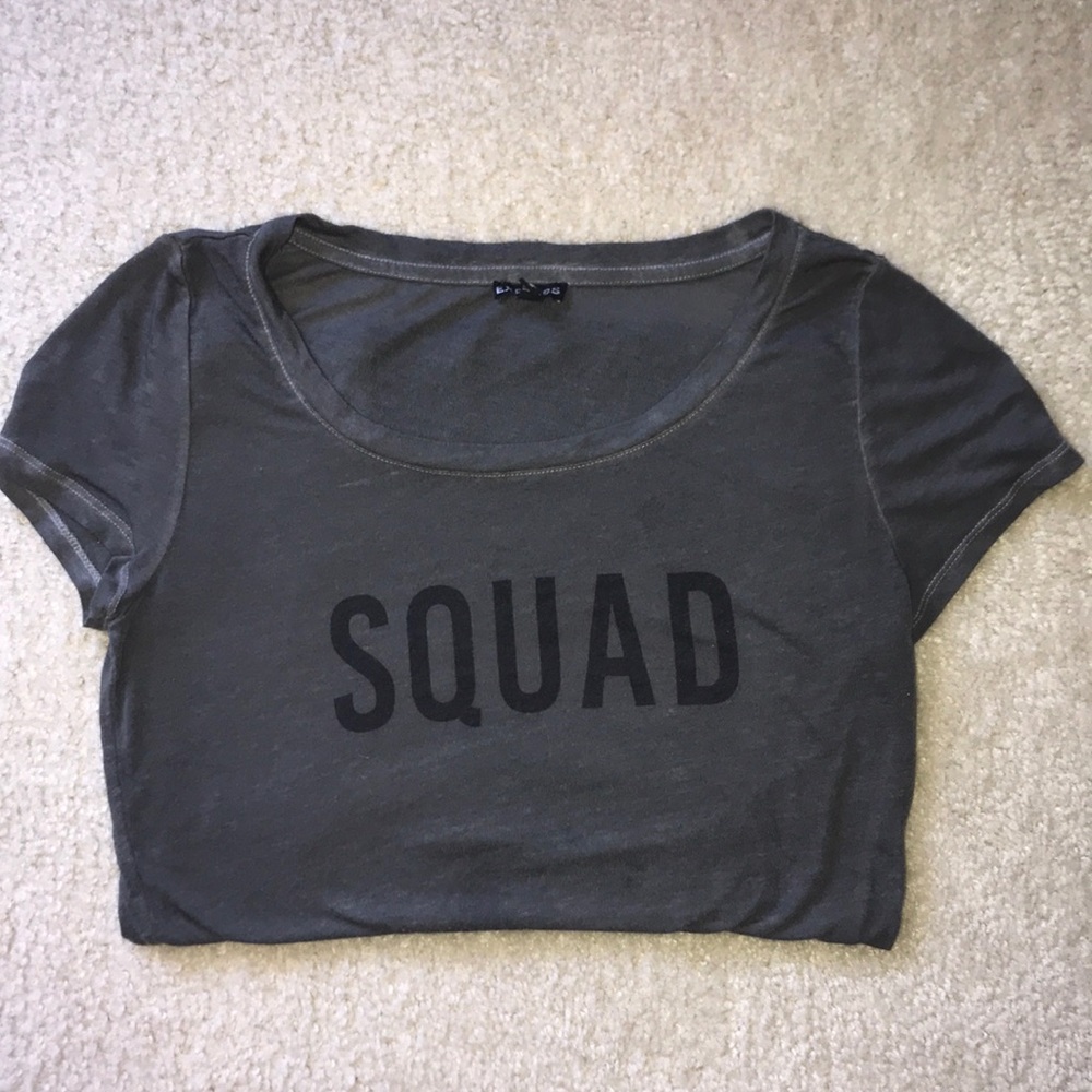 Dark Grey Short Sleeve Tee